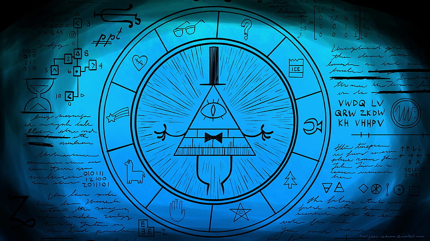 Bill Cipher 183 â Awesome Full - Gravity Falls - & Background , Gravity Falls Bill HD 월페이퍼